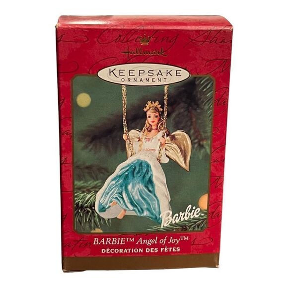 Hallmark Keepsake Ornament Barbie Angel of Joy 2000 Mattel - Picture 8 of 8